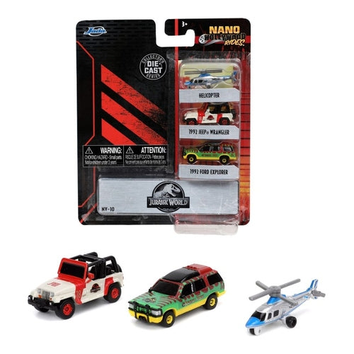 Jada Toys Jurassic Park Nano Cars