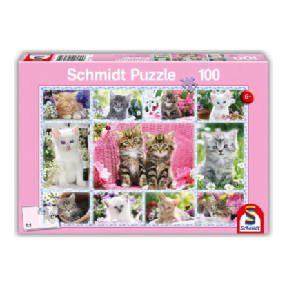 Katzenbabys 100 Teile Puzzle