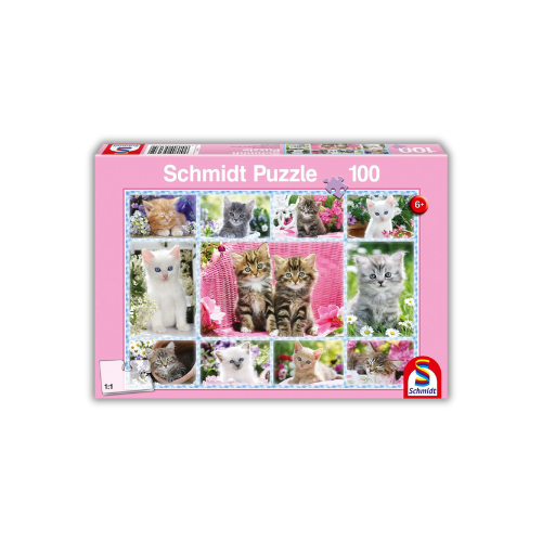 Katzenbabys 100 Teile Puzzle