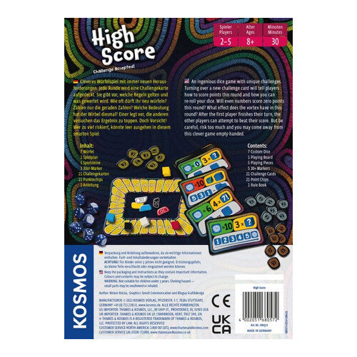 Kosmos High Score Challenge Accepted