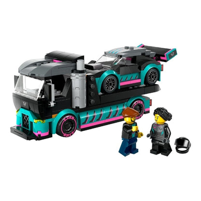 LEGO City Fahrzeuge Autotransporter Rennwagen