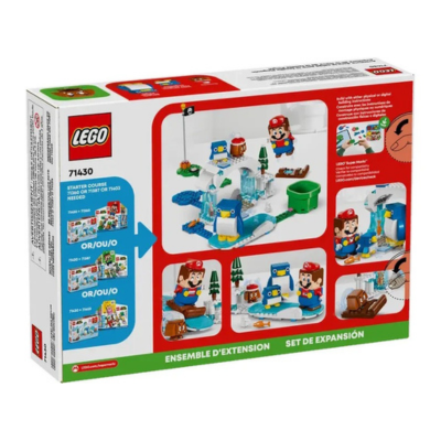 LEGO_Super_Mario_Schneeabenteuer_mit_Familie_Pinguin__Erweiterungsset_228_Teile