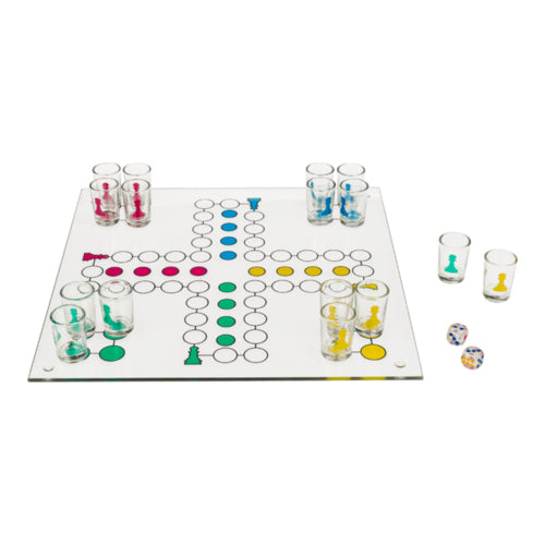Ludo Glas Trinkspiel