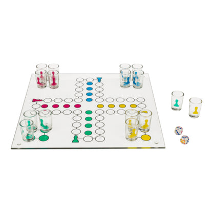 Ludo Glas Trinkspiel