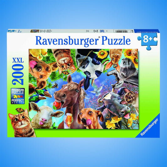 Lustige Bauernhoftiere Puzzle Teile