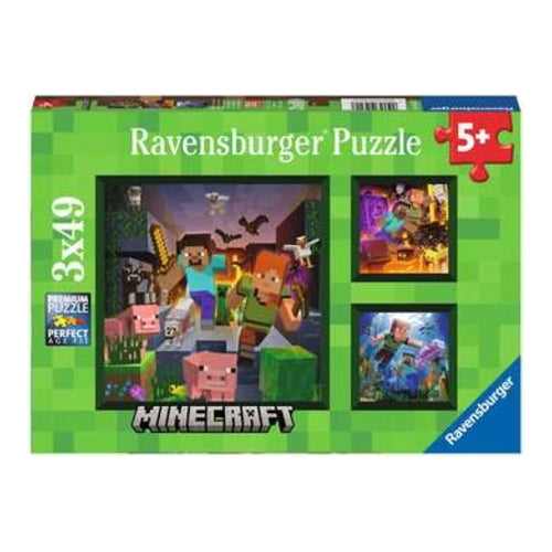 Minecraft Biomes Puzzle Teile