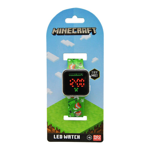 Minecraft LED Armbanduhr