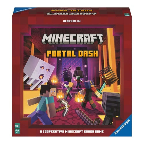 Minecraft Portal Dash Brettspiel