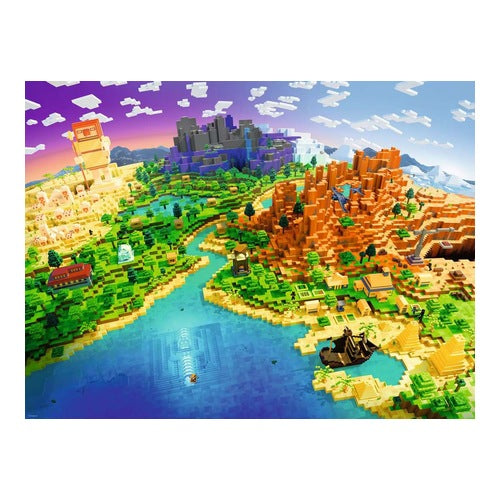 Minecraft Puzzle Teile