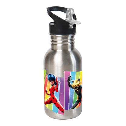 Miraculous Ladybug Trinkflasche Edelstahl bunt