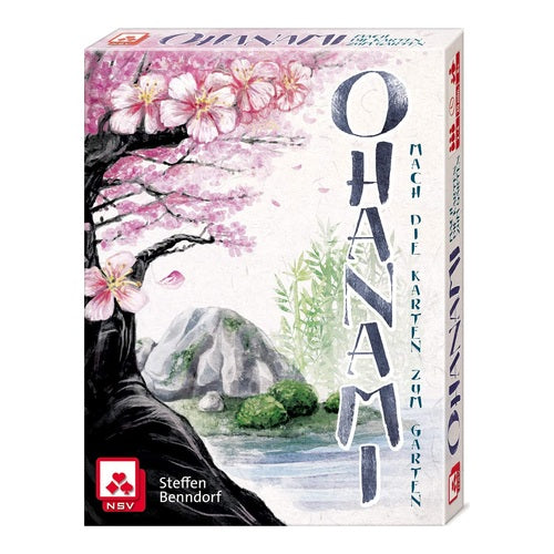 Ohanami Kartenspiel japanisches Garten anlegen