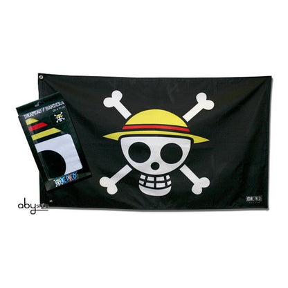 One Piece Piratenflagge Ruffy Skull