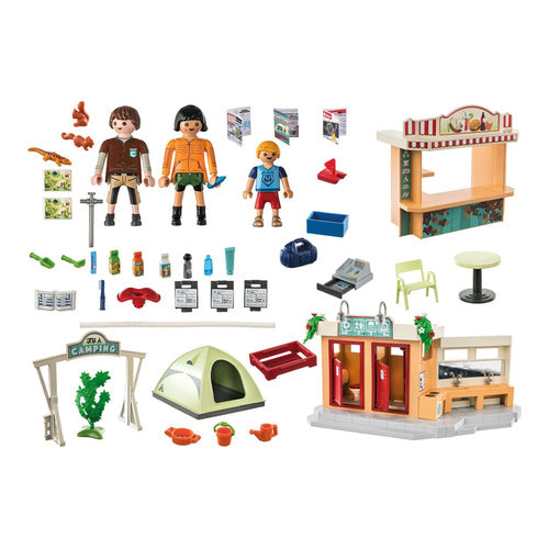 Playmobil Campingplatz Bauset