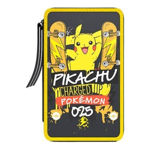 Pokemon 3 Fach Federtasche Pikachu