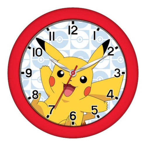 Pokemon Pikachu Wanduhr Kinder