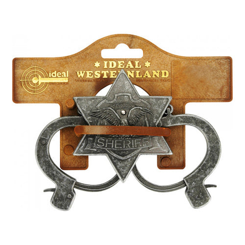 Schroedel Sheriff Set antik silber