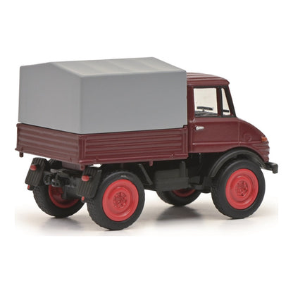 Schuco Unimog U406 rot Modellauto