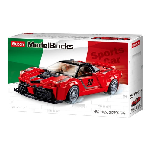 Sluban M38 B0955 Modell Italienischer Sportwagen