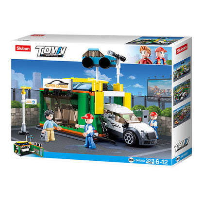 Sluban TOWN Autowaschanlage Teile