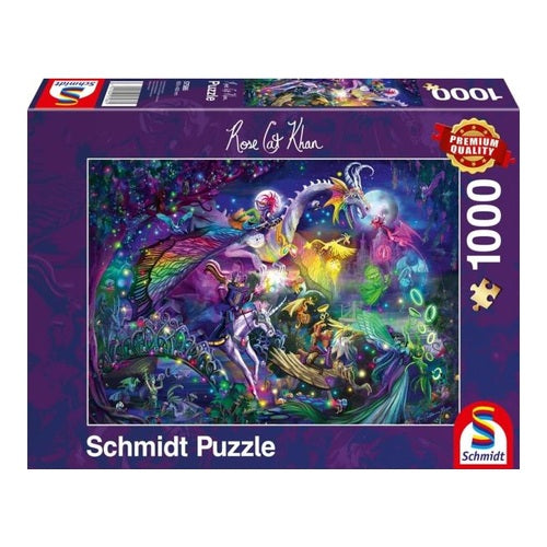 Sommernachtszirkus Puzzle Rose Cat Khan