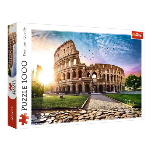 Sonnendurchflutetes Kolosseum Puzzle Teile