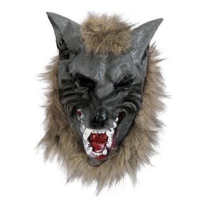Vollmaske Wolf Erwachsener