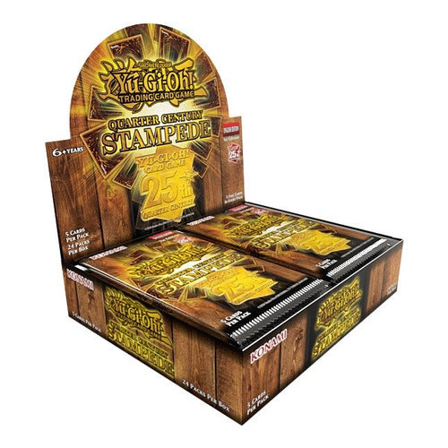 Yu Gi Oh Stampede Booster Display
