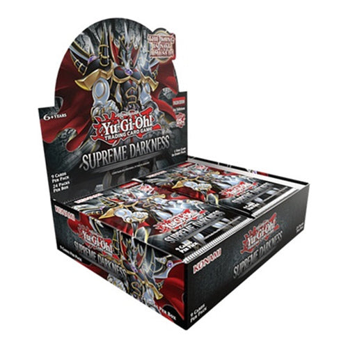 YuGiOh Supreme Darkness Booster Display