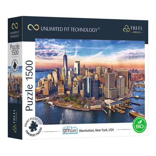 cityscape manhattan new york usa uft puzzle