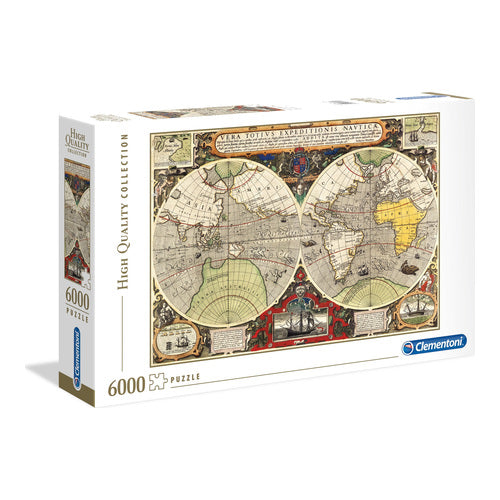 clementoni antike seekarte puzzle teile