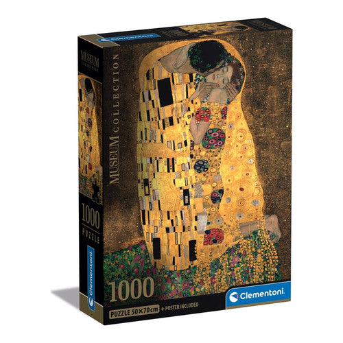clementoni puzzle museum collection compact klimt der kuss