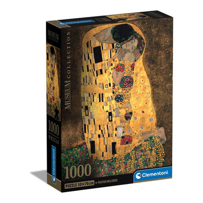 clementoni puzzle museum collection compact klimt der kuss