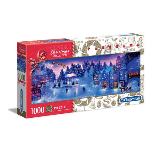clementoni puzzle panorama christmas collection