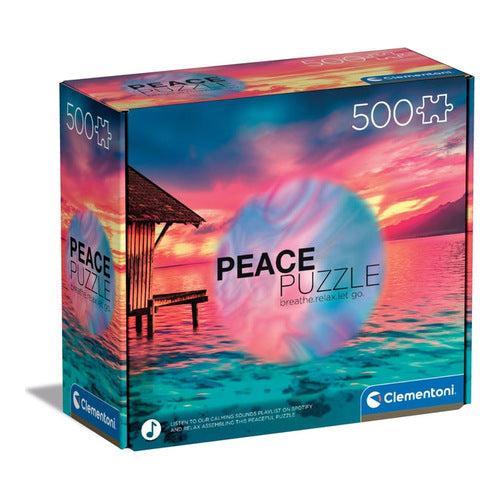 clementoni puzzle peace puzzle living the present