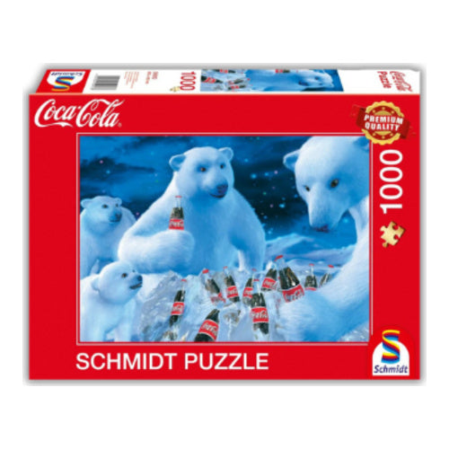coca cola eisbaren puzzle
