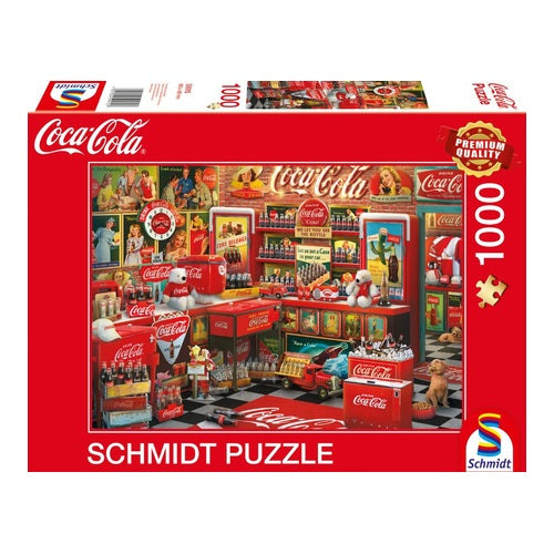 coca cola puzzle nostalgie teile