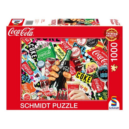 coca cola puzzle teile