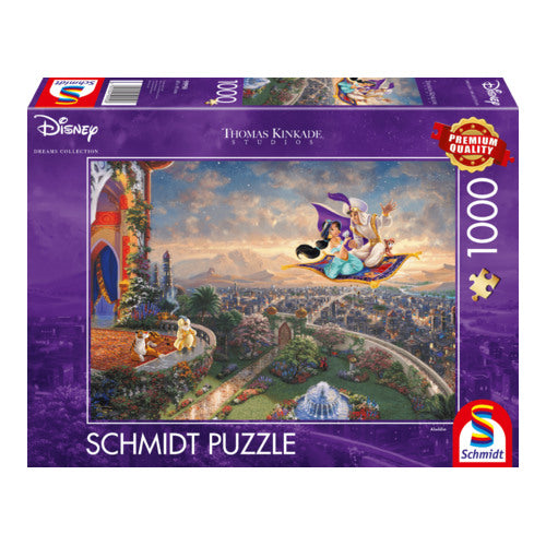 disney aladdin puzzle kinkade teile