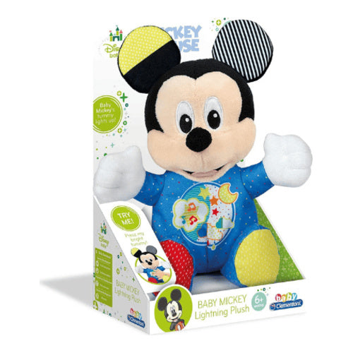 disney baby mickey leucht plusch