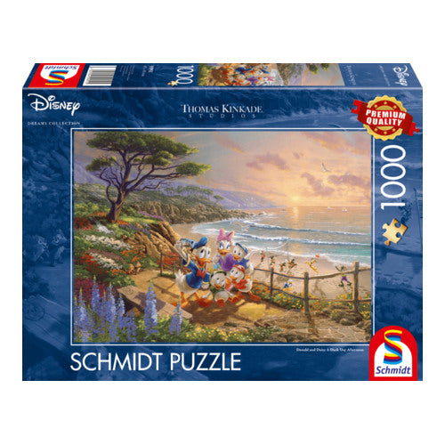 disney donald daisy duck puzzle kinkade