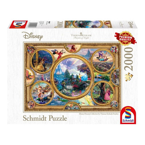 disney dreams collage puzzle kinkade