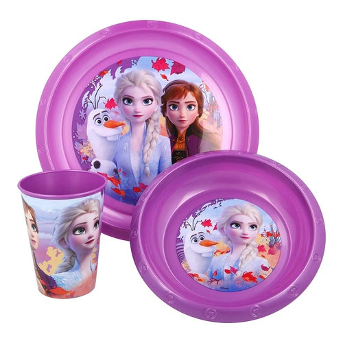 disney frozen die eiskoenigin teiliges geschirrset
