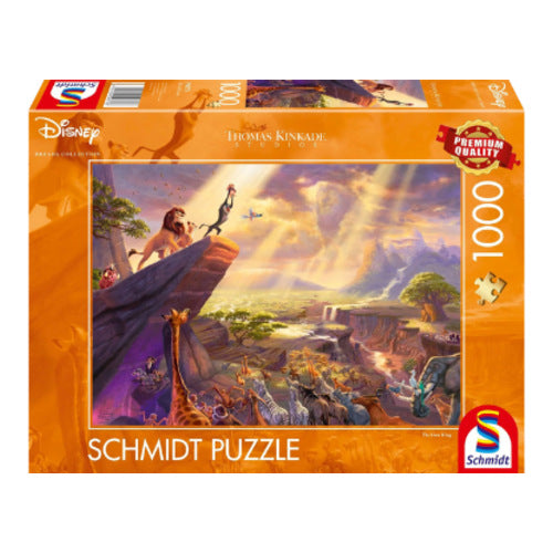 disney konig lowen puzzle kinkade