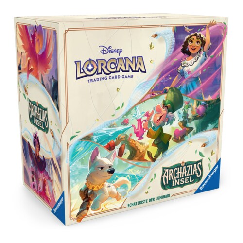 disney lorcana set archazias insel schatzkiste der luminari de