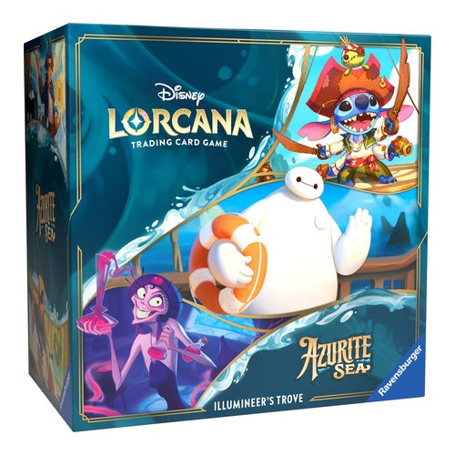 disney lorcana set azurite sea trove en