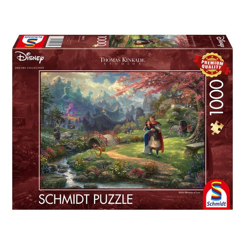 disney mulan puzzle kinkade