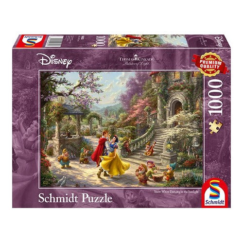 disney schneewittchen puzzle kinkade