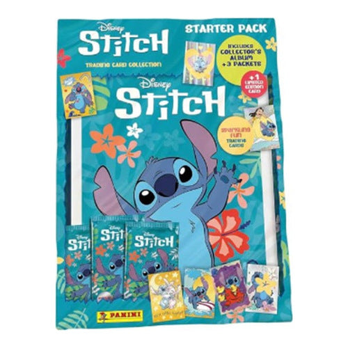 disney stitch trading card starter