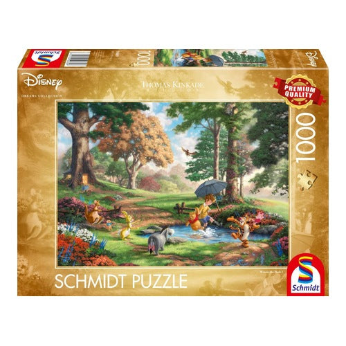 disney winnie pooh puzzle kinkade
