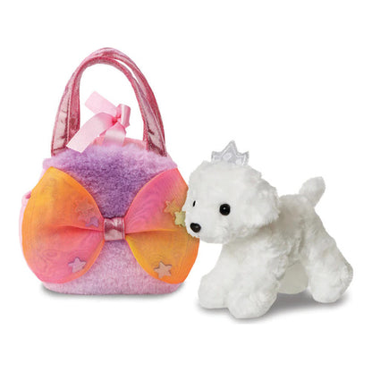 fancy pals big bow princess puppy plueschfigur